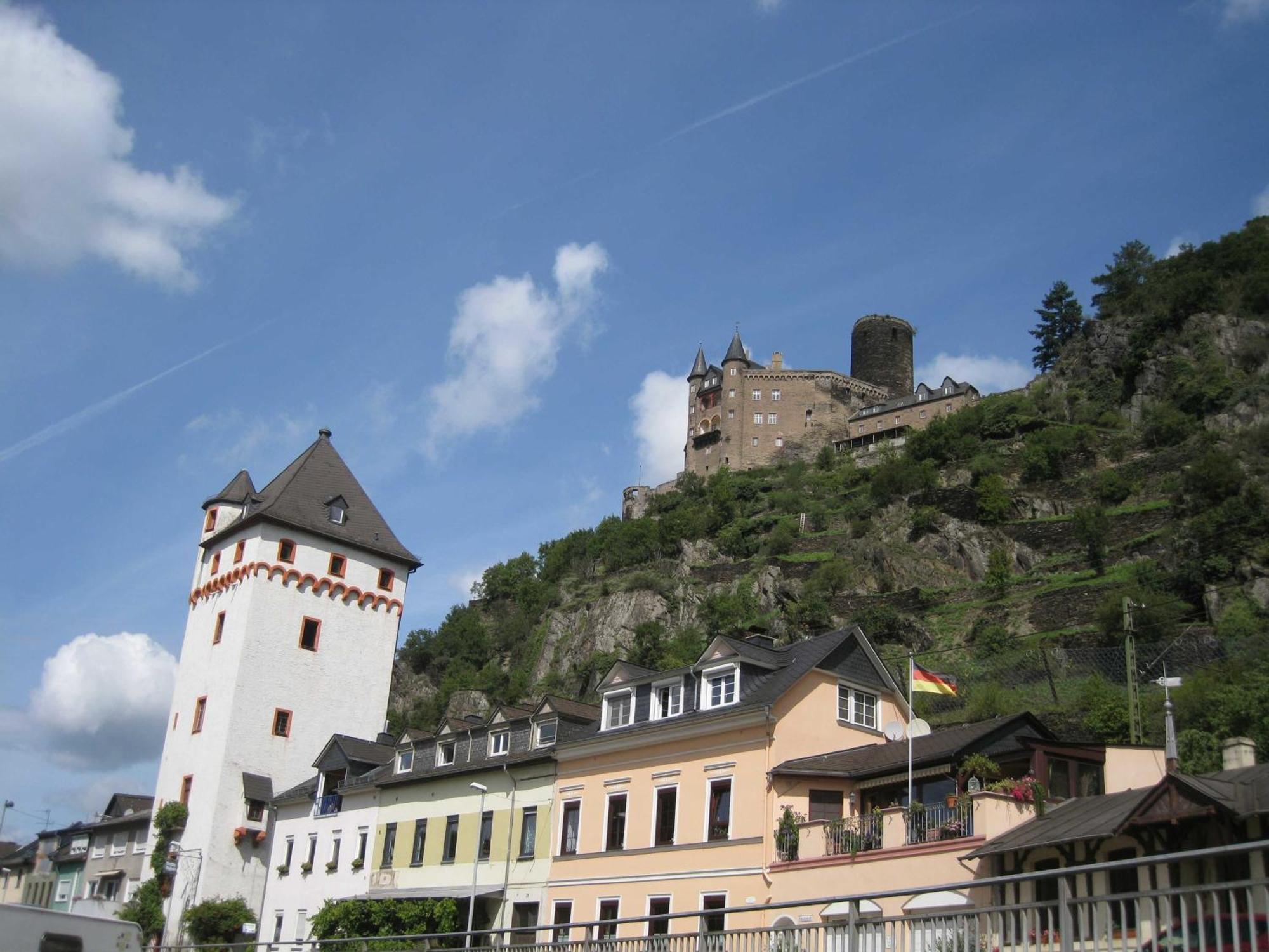 Ferienhaus Loreleytraum, Wohnung Obergeschoss ザンクト・ゴアールスハウゼン エクステリア 写真