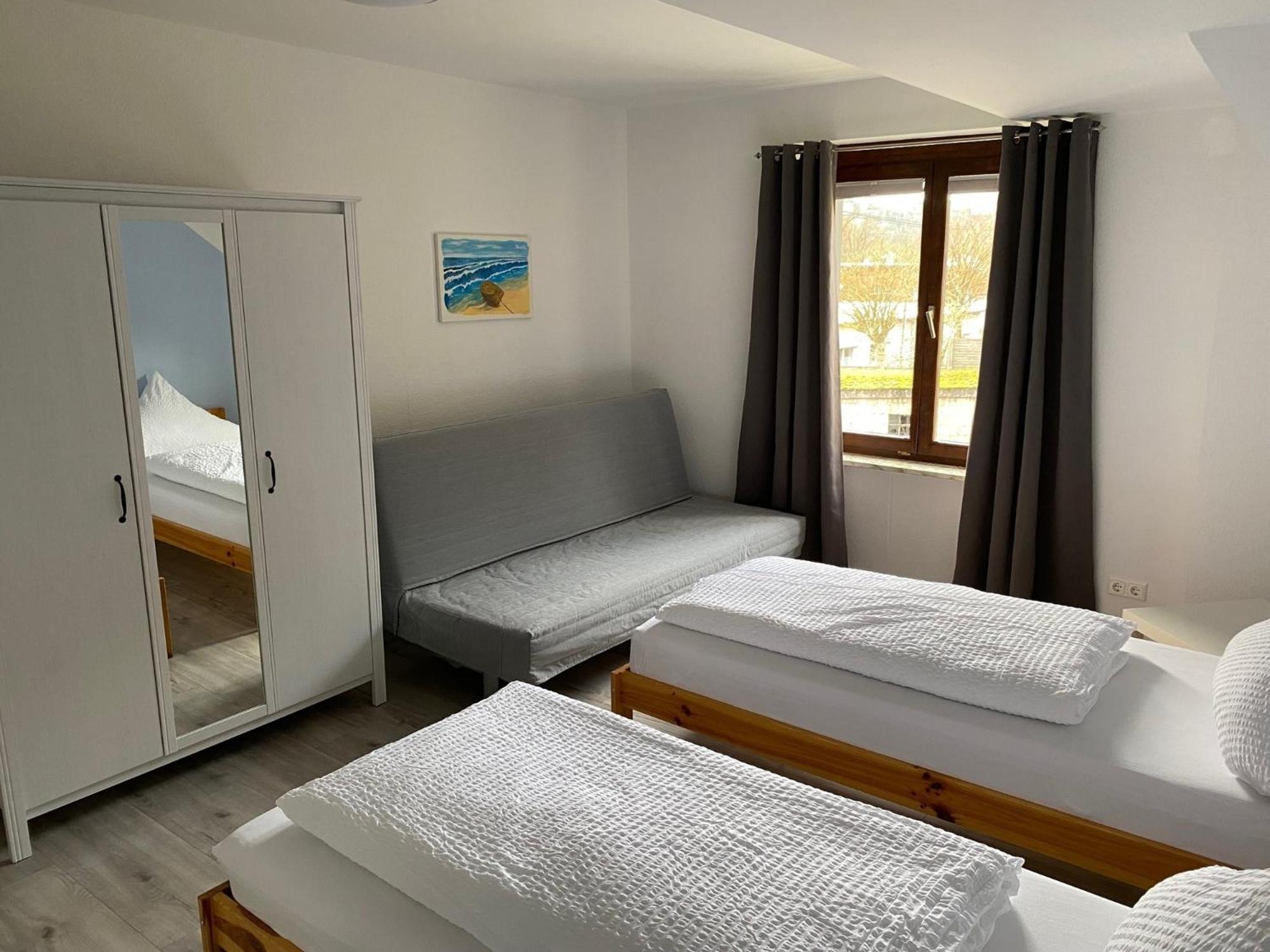 Ferienhaus Loreleytraum, Wohnung Obergeschoss ザンクト・ゴアールスハウゼン エクステリア 写真